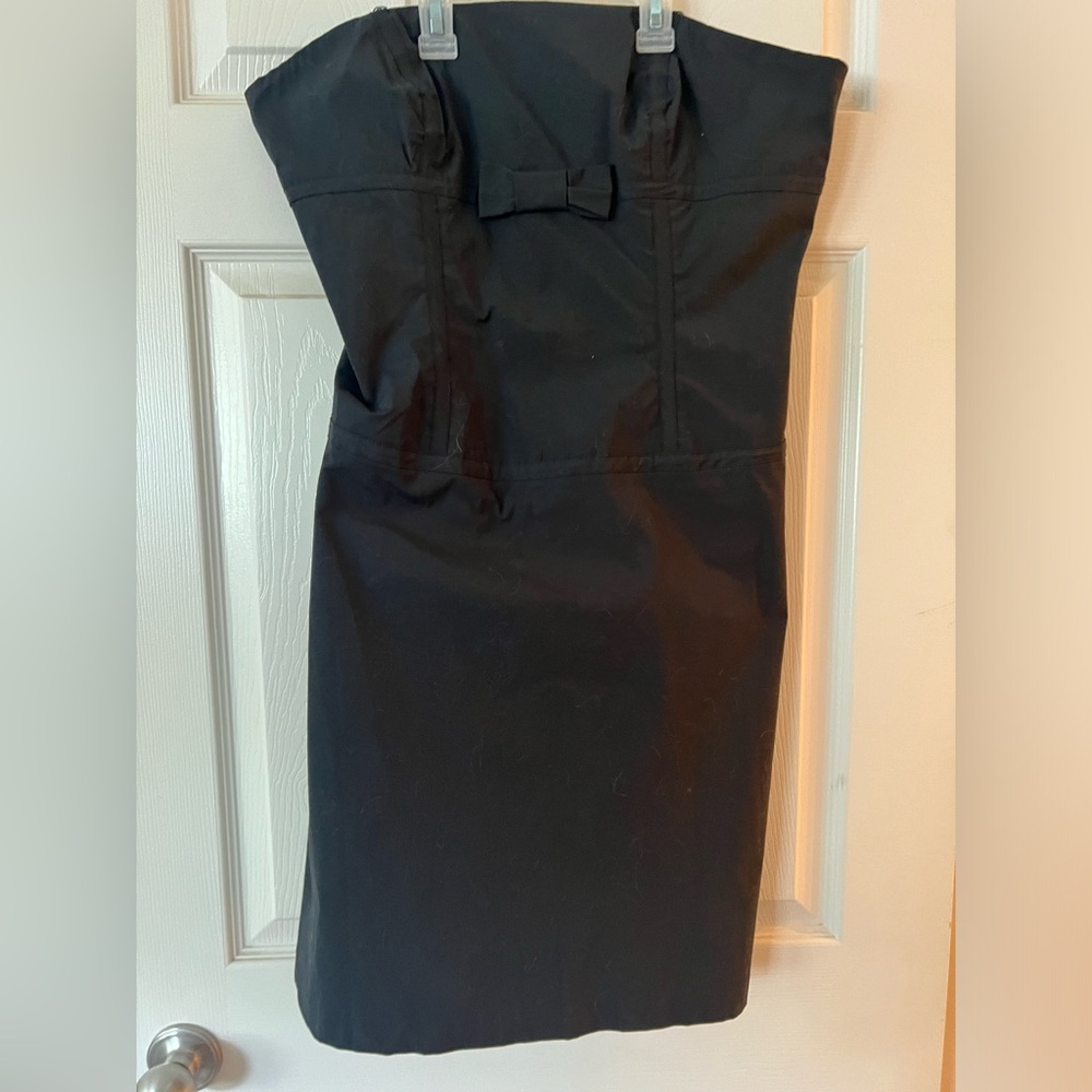 Little black strapless dress, size 15 New with Tags